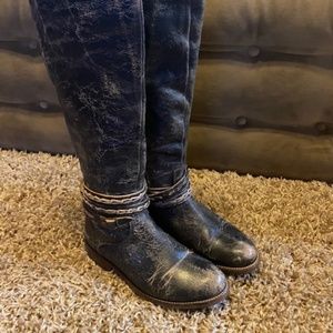 Bed Stu Tall Women Leather Boots